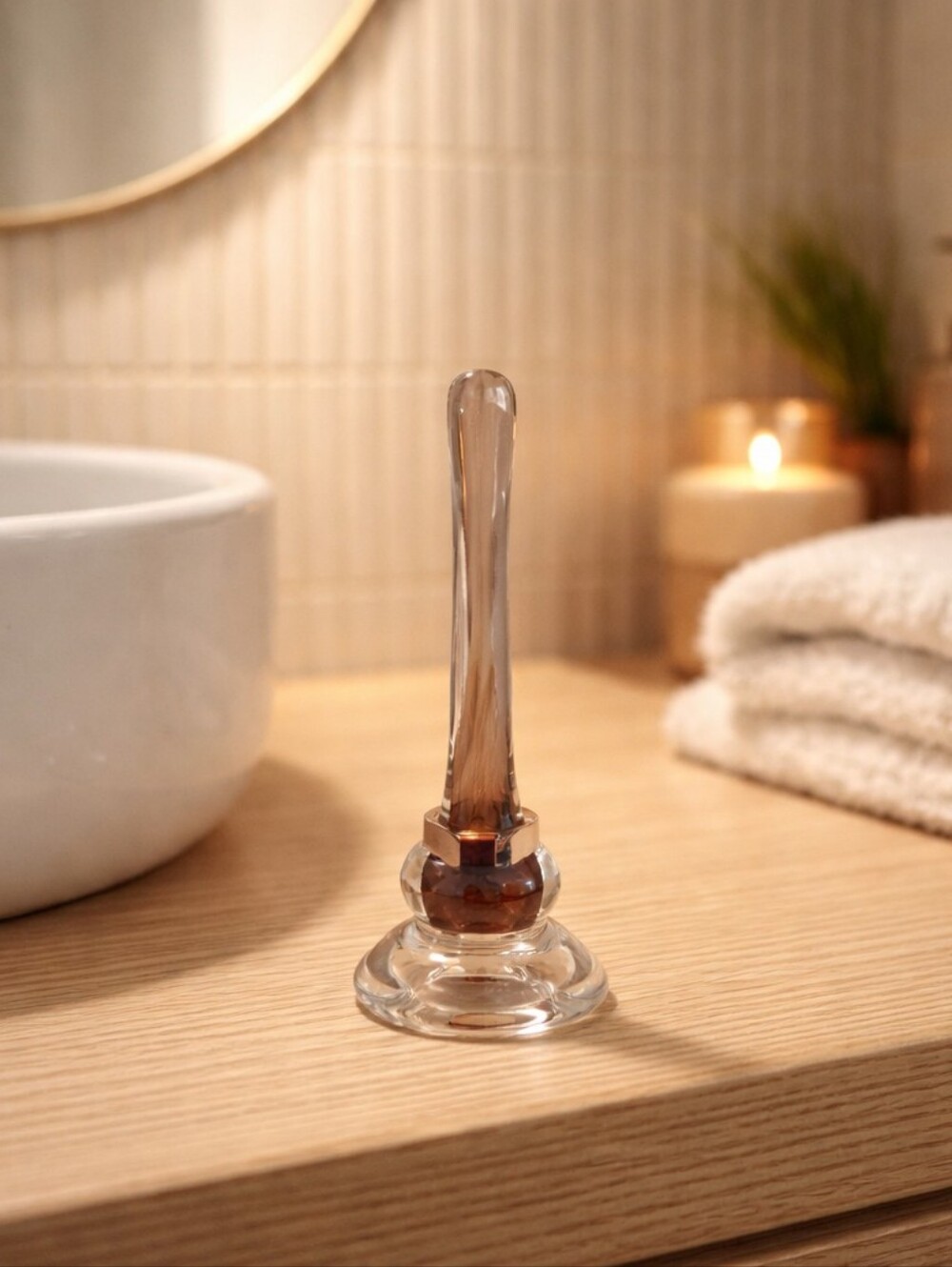 Ron Lukian Glass Ring Holder
